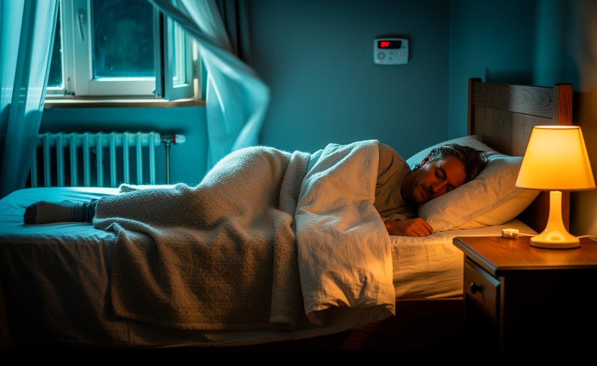 Warum Schlafen bei 18°C die Schlafqualität verbessert und Energie spart, erklärt ein Arzt.